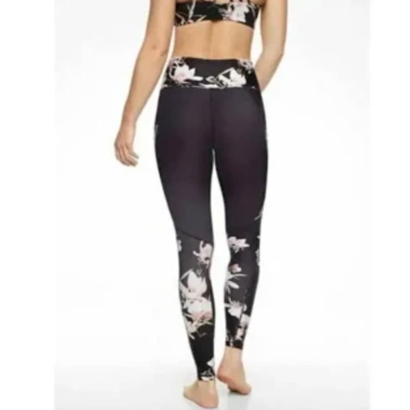 Athleta Stash Pocket Floral Salutation Tight, Small - Thumbnail 4