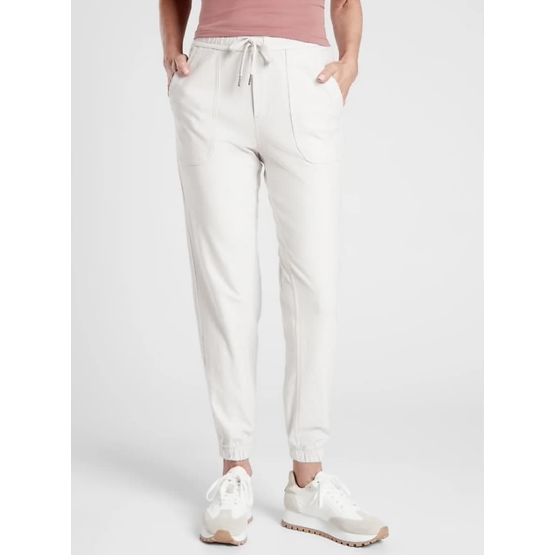 Athleta Farallon Jogger Magnolia White Size 4 Style # 988043 - Thumbnail 2