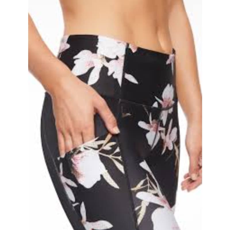 Athleta Stash Pocket Floral Salutation Tight, Small - Thumbnail 3