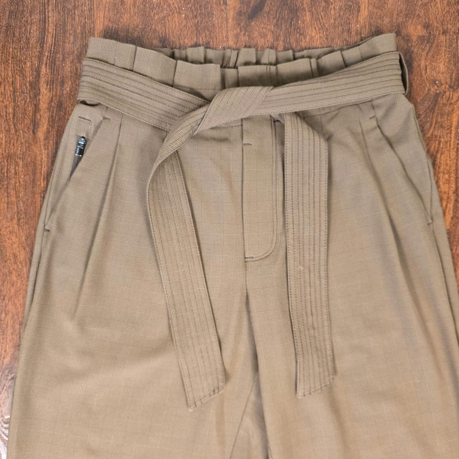 Athleta Plaid Skyline Pant II - Size 4 - Brown - Thumbnail 4