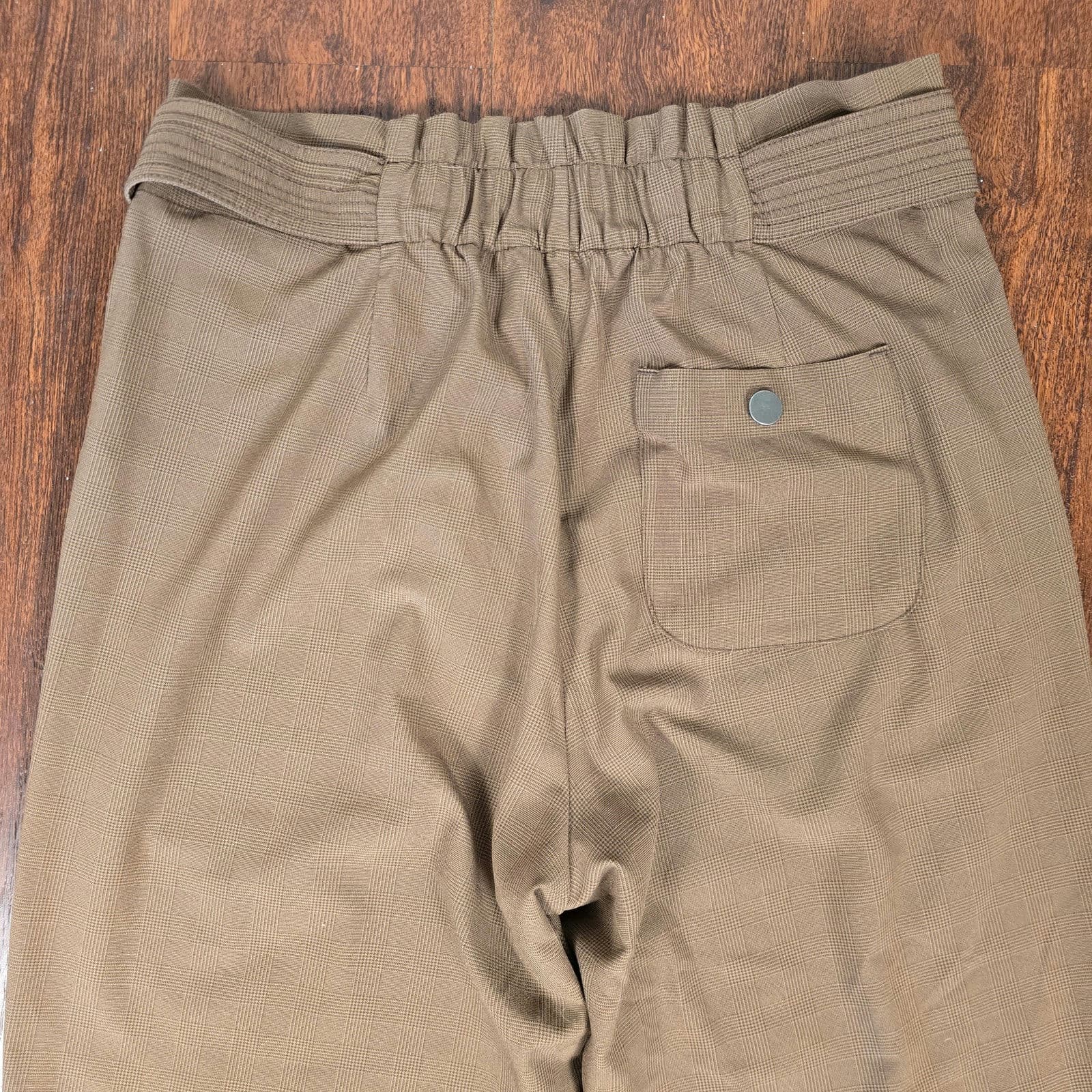 Athleta Plaid Skyline Pant II - Size 4 - Brown - Thumbnail 8
