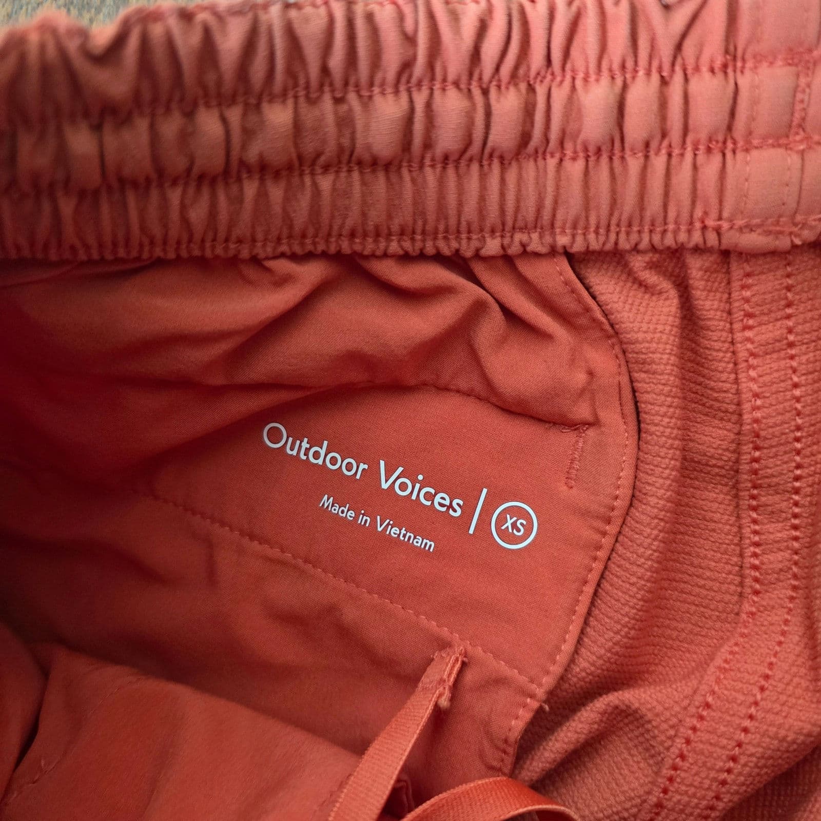 Outdoor Voices RecTrek Pants 26" - Orange - XS - Thumbnail 10