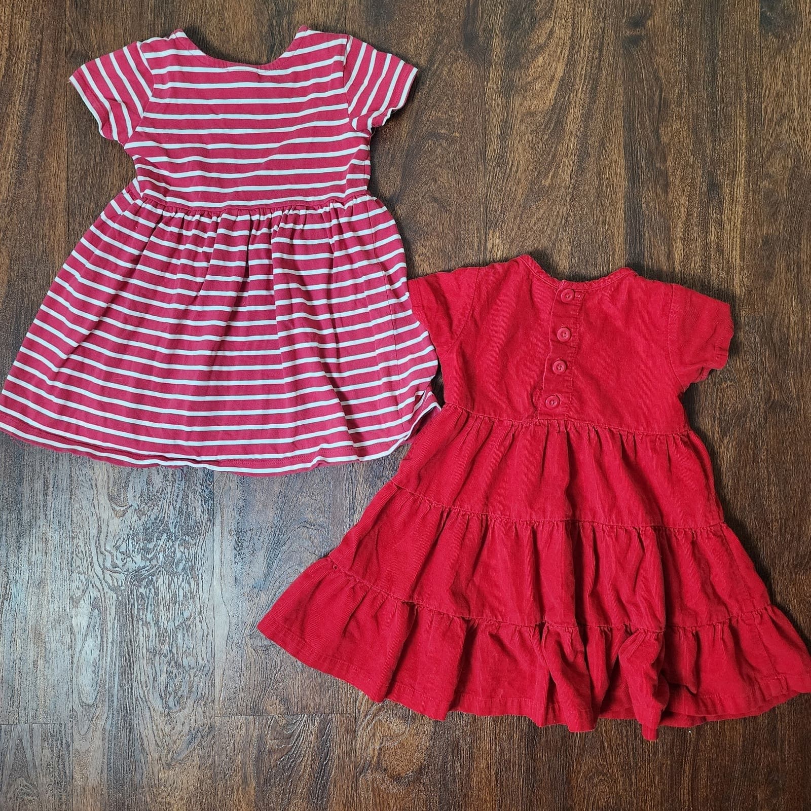Hanna Anderson Little Girls Dress Bundle, 2 Dresses Size 3T - Thumbnail 4