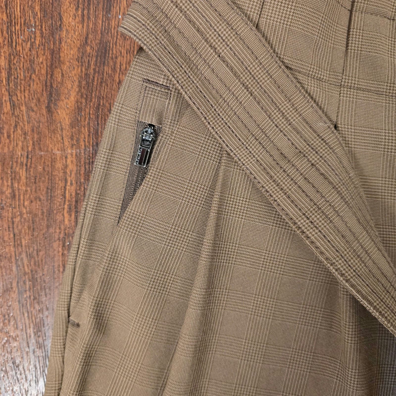 Athleta Plaid Skyline Pant II - Size 4 - Brown - Thumbnail 5