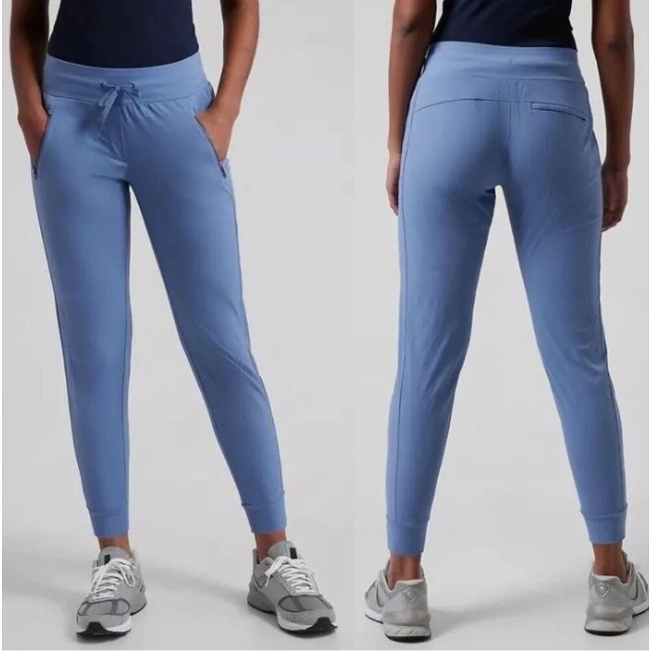 Athleta Trekkie North High Rise Jogger - Size 2 - Cottage Blue - Style # 405726 - Thumbnail 2