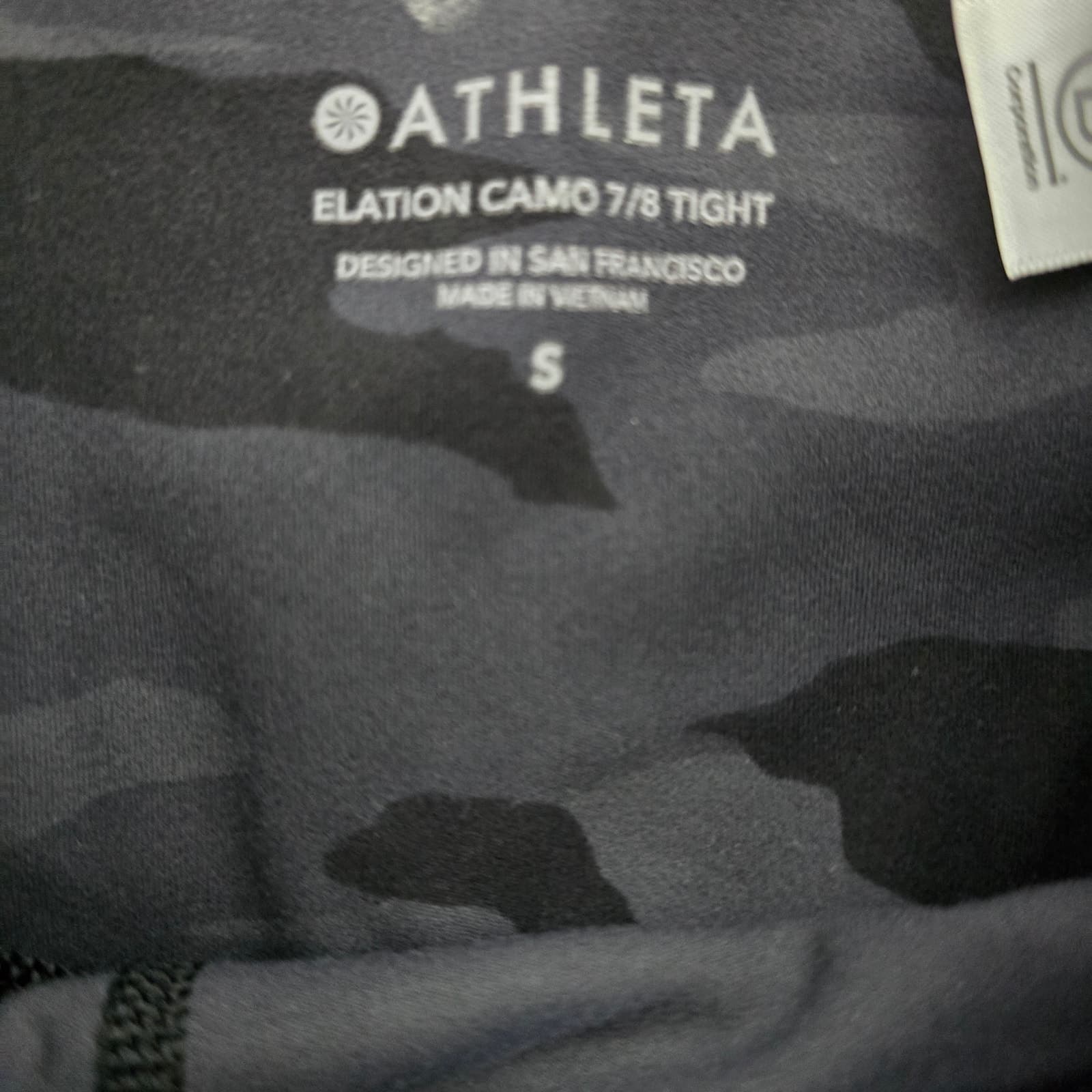 Athleta Elation Camo 7/8 Tight, Small - Thumbnail 8