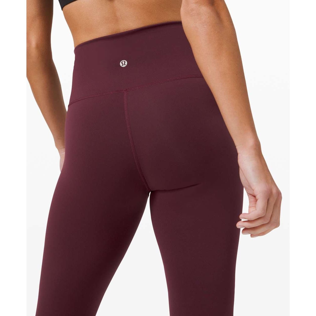 Lululemon Wunder Train High-Rise Tight 25" Cassis Size 0 - Thumbnail 3