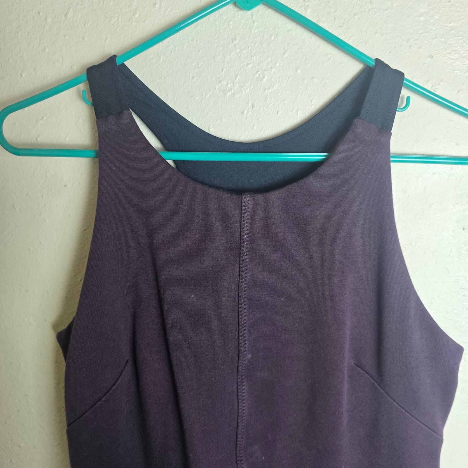 Athleta Whirlwind Racerback Tank Dress - Maroon - Medium - 138800 - Thumbnail 6