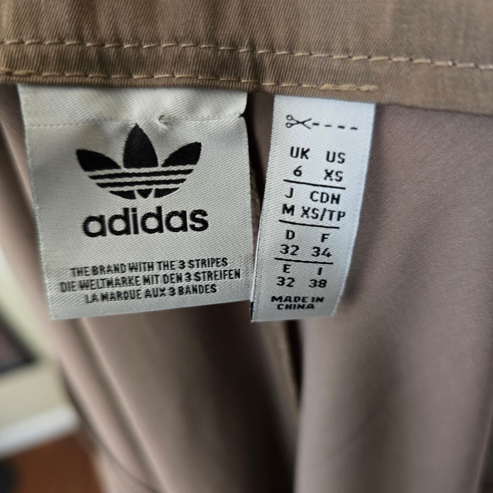 Adidas Brown Slip-On Midi Length Sleeveless Satin Dress with Cowl Neck, XS - Thumbnail 10