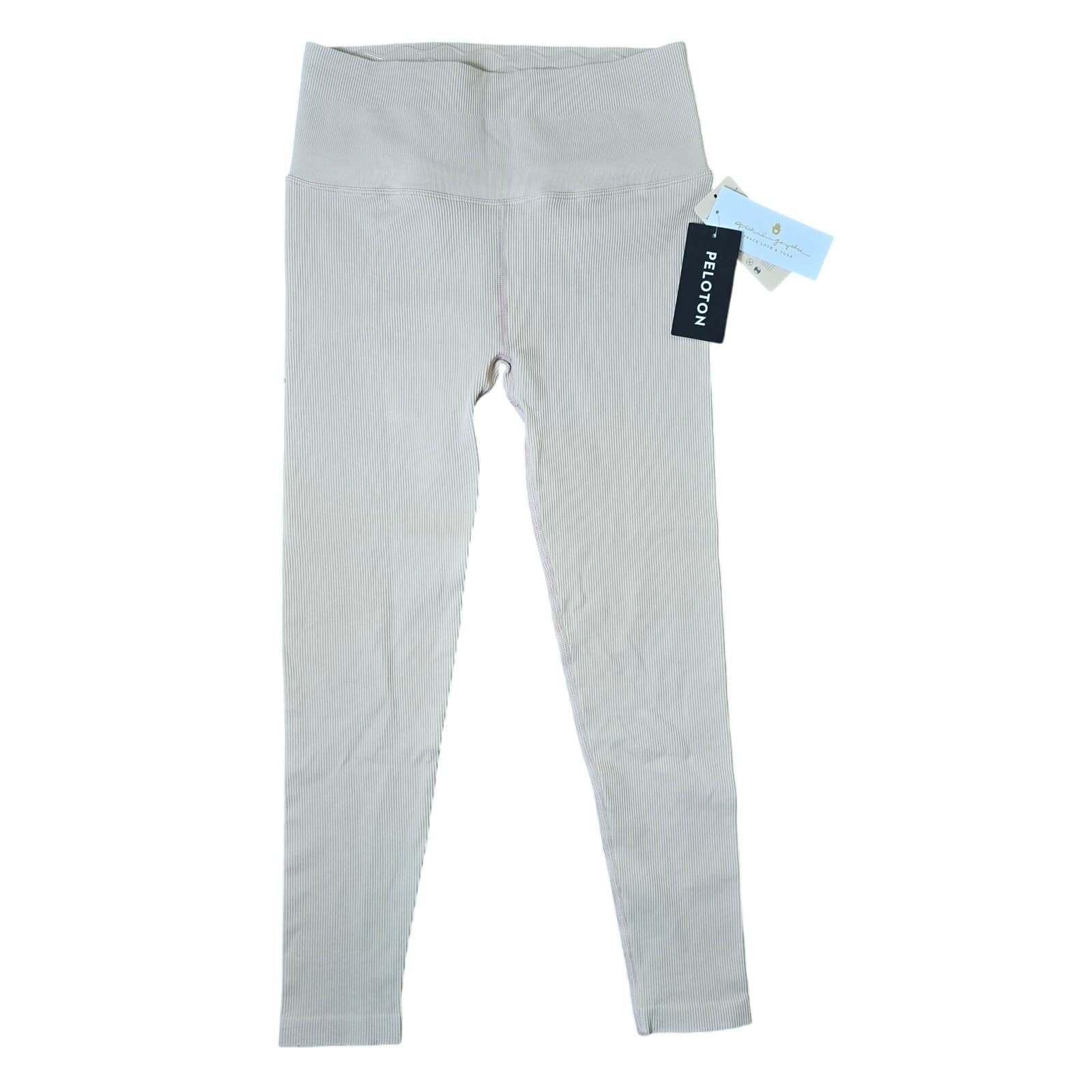 Spiritual Gangster x Peloton Love Sculpt Ribbed 7/8 Seamless Leggings, M/L NWOT - Image 1