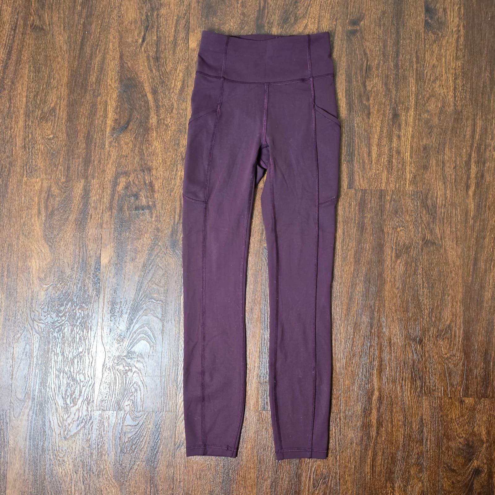 Lululemon Wunder Train High-Rise Tight 25" Cassis Size 0 - Thumbnail 4