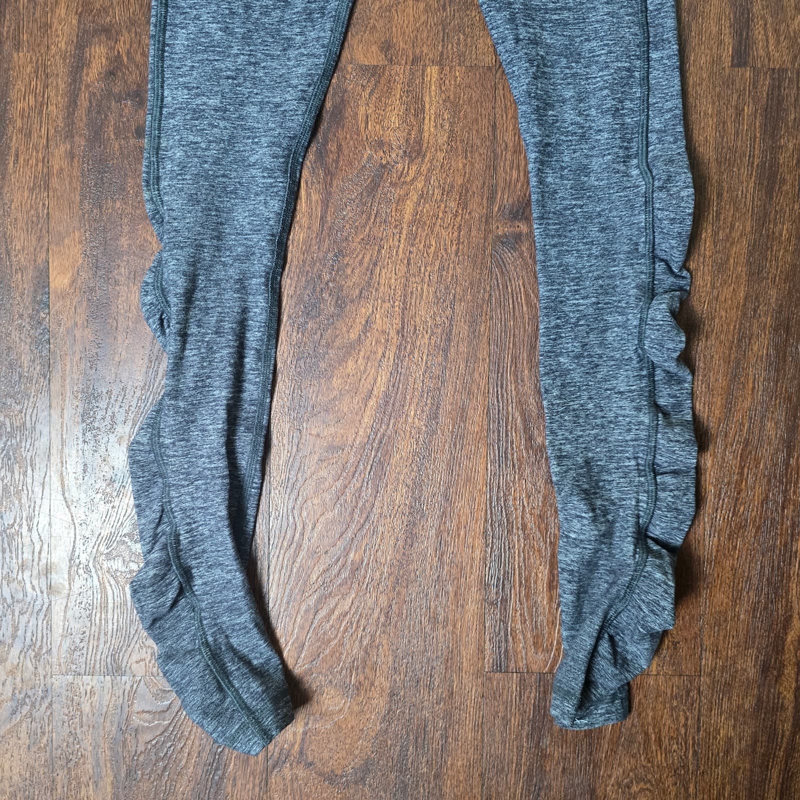 Lululemon Run: Turn Around Tight Heathered Black Size 2QI SS - Thumbnail 7