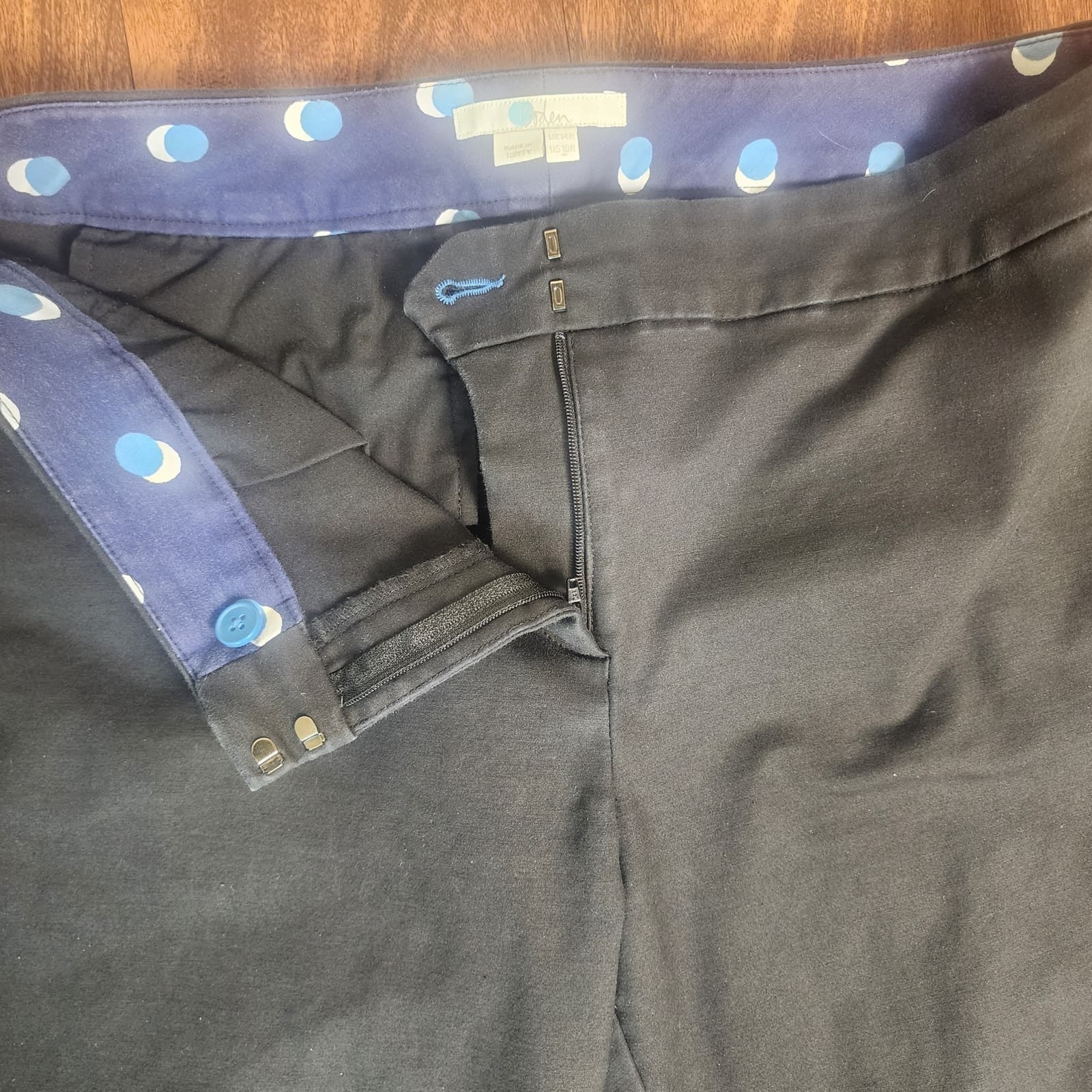 Boden Women's Richmond 7/8 Black Ponte Pants - Size 10R - Thumbnail 6