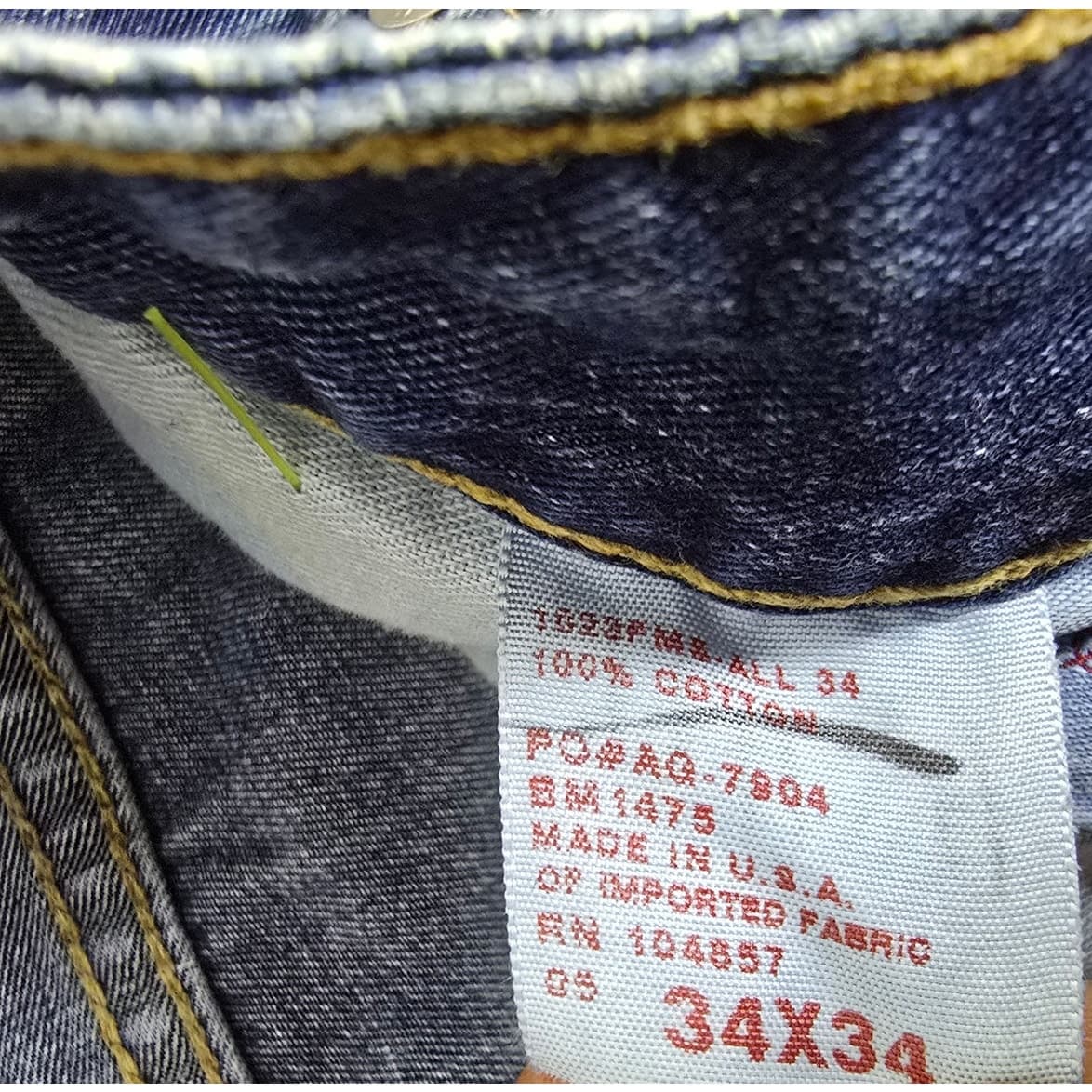 AG Jeans Men's The Symbol Button-Fly Straight Leg Jeans, 34x34 - Thumbnail 7