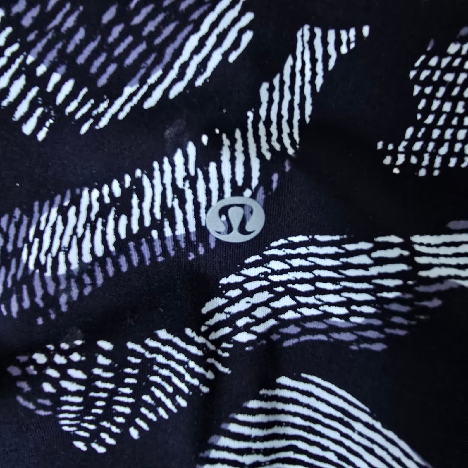 Lululemon Wunder Under Pant (Hi-Rise) Warp Ice Grey Black - Size 222 - Thumbnail 8