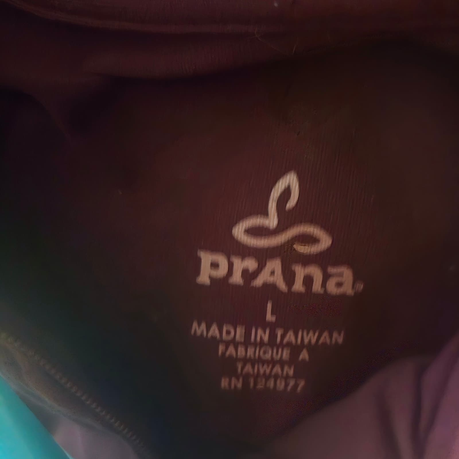 Prana Port Nichele Breathe Ruched Mock Neck Jacket in Port Burgundy - Large - Thumbnail 11