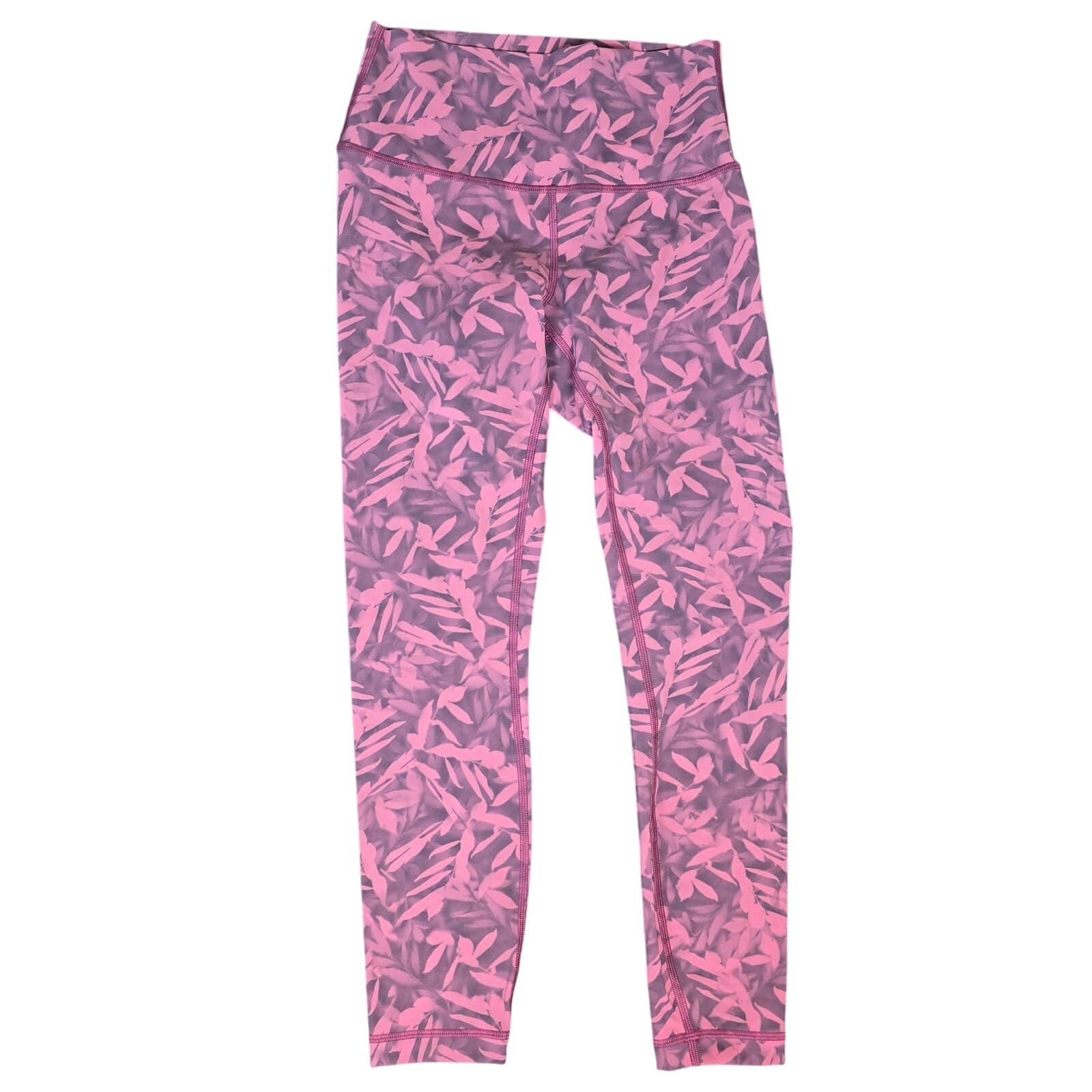 Lululemon Wunder Under High-Rise Tight 25" Luxtreme Spray Leaf Fireside Red - 6 - Image 1