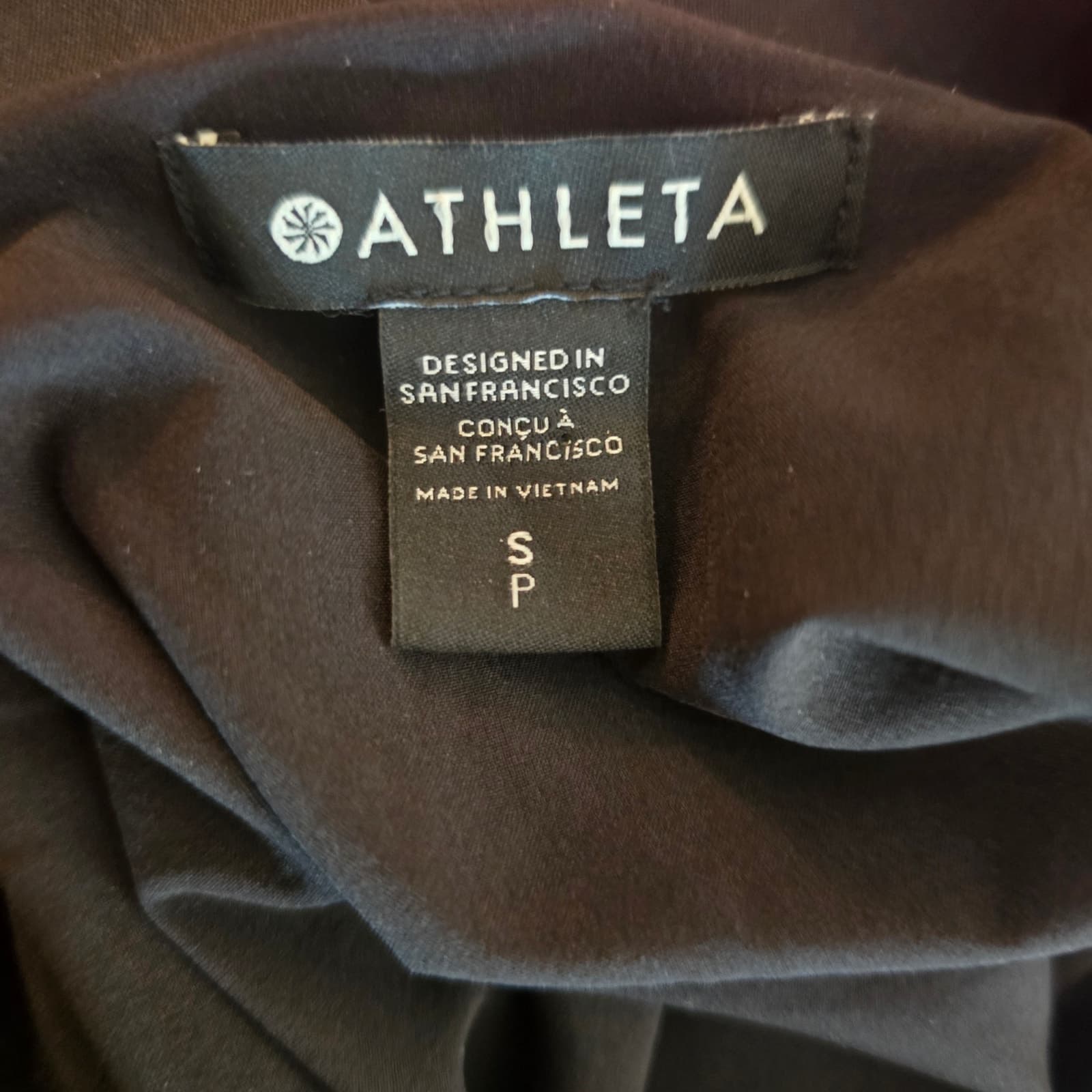 Athleta Savannah Strap Drawstring Dress - Black - Small - Style # 659323 - Thumbnail 11