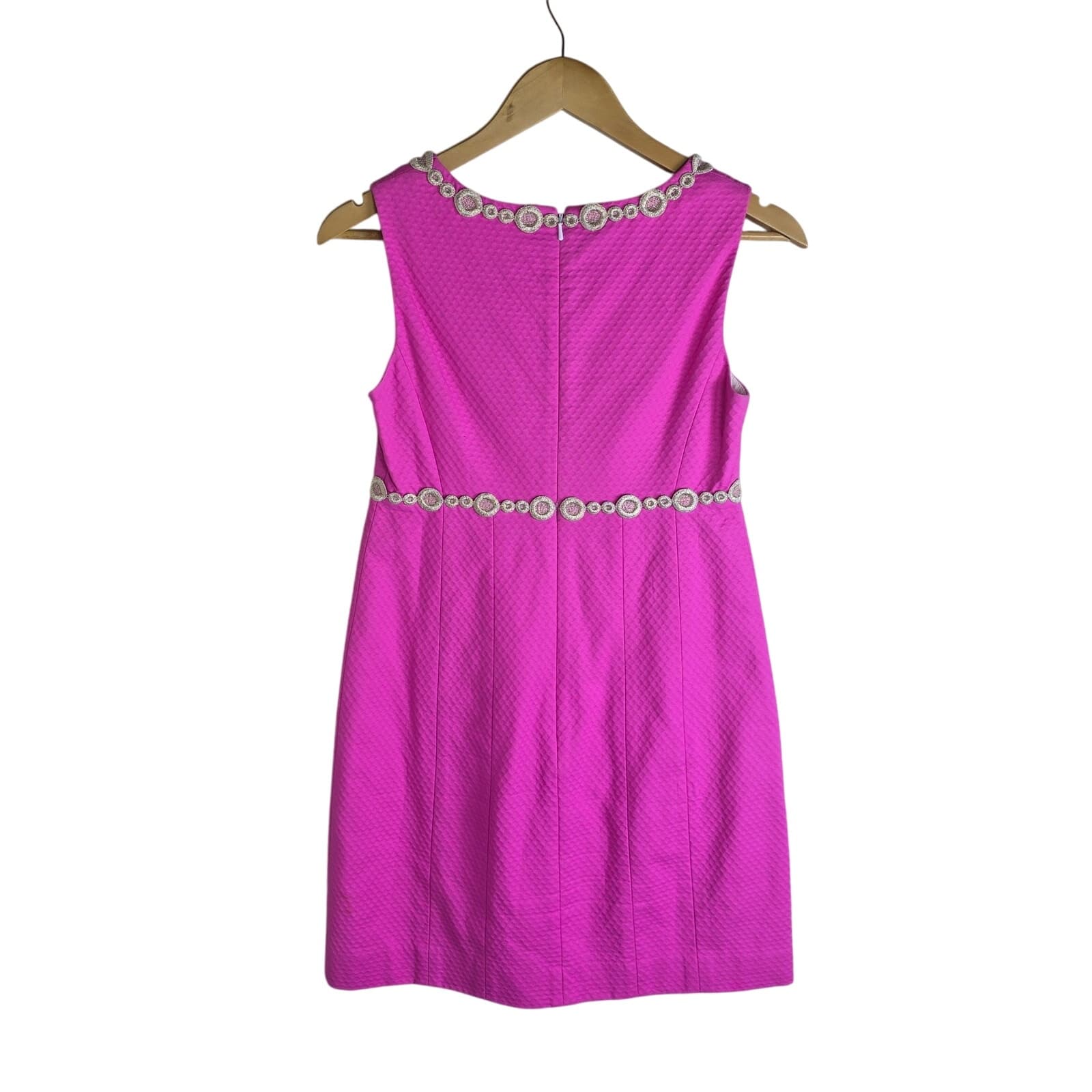 Lilly Pulitzer Rosie Shift Dress Lined Hot Pink Size 0 Barbiecore NWOT - Thumbnail 3