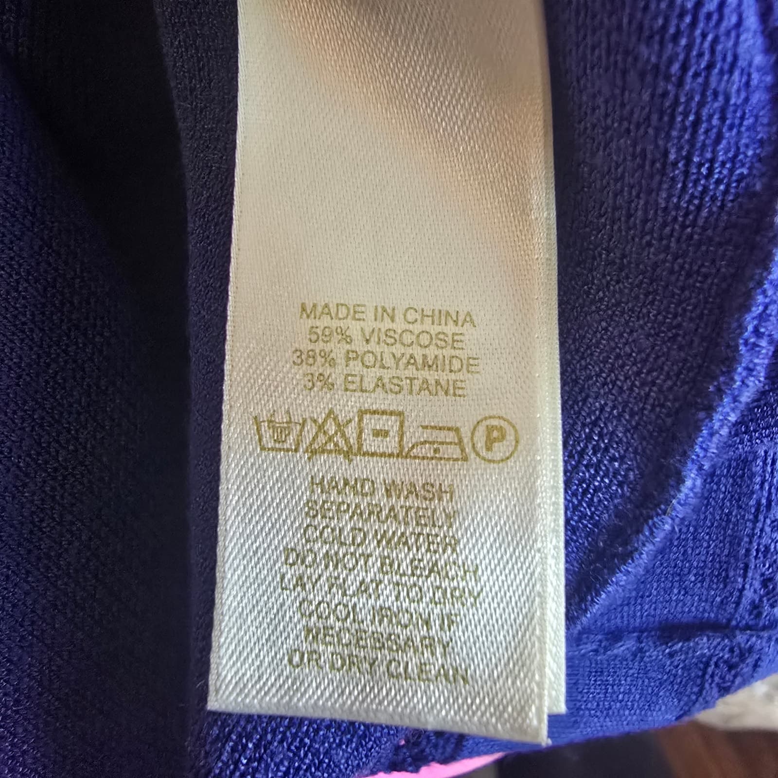 Kate Spade Open Cable Sweater Dress - Hyacinth Blue - Medium - NWOT - Thumbnail 8