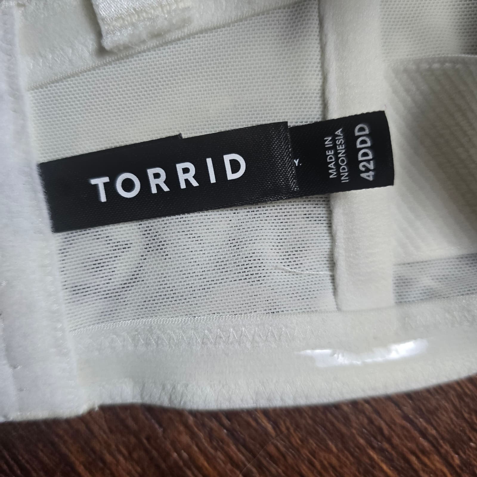 Torrid Plus Size Bombshell Everyday Strapless Bra - White - 42DDD - NWOT - Thumbnail 11