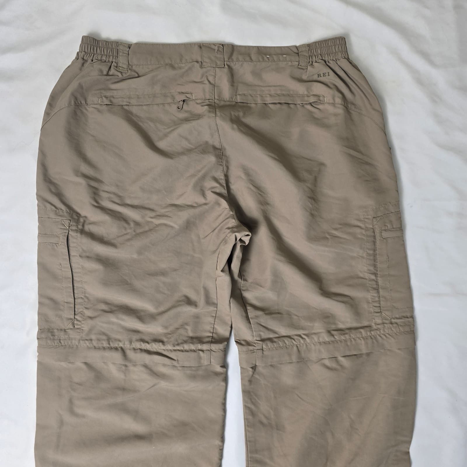 REI Co-Op Sahara Convertible Pants - Khaki - Size 14 - Style # 778942 - Thumbnail 8