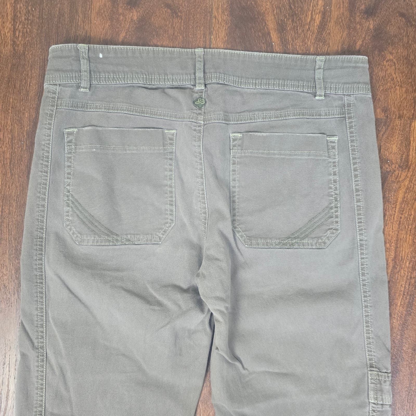 prAna Evie Organic Cotton Pants - Brown - Size 8 - Thumbnail 8