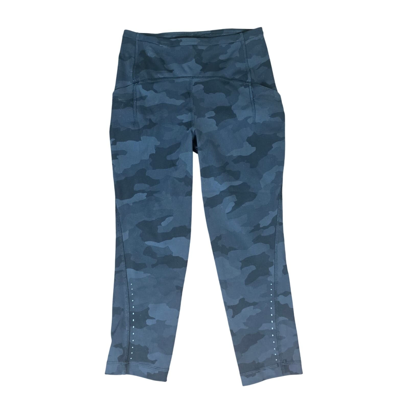 Lululemon Swift Speed High-Rise Crop 21" Heritage 365 Camo Deep Coal Multi - Image 1
