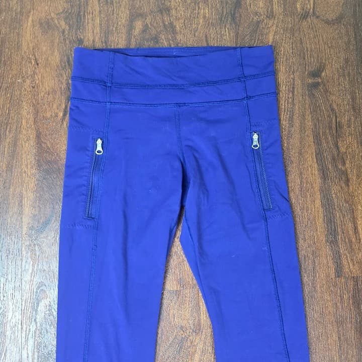 Lululemon Inspire Tight II - Cerulean Blue - Size 4 - Style # W5LFKS - Thumbnail 4