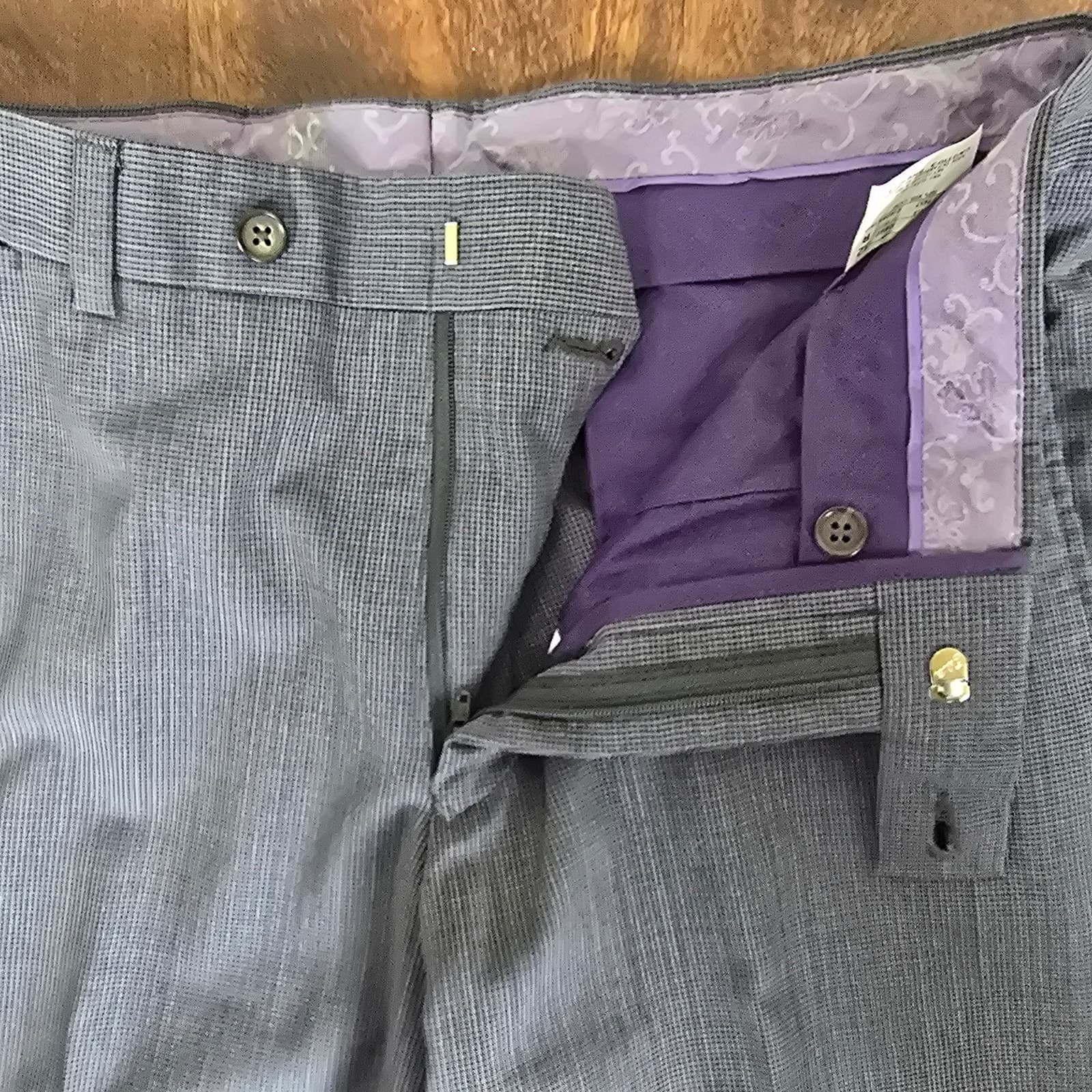 Ted Baker London Men's Jarrett 100% Wool Trousers Pants, Size 32 R - Thumbnail 7