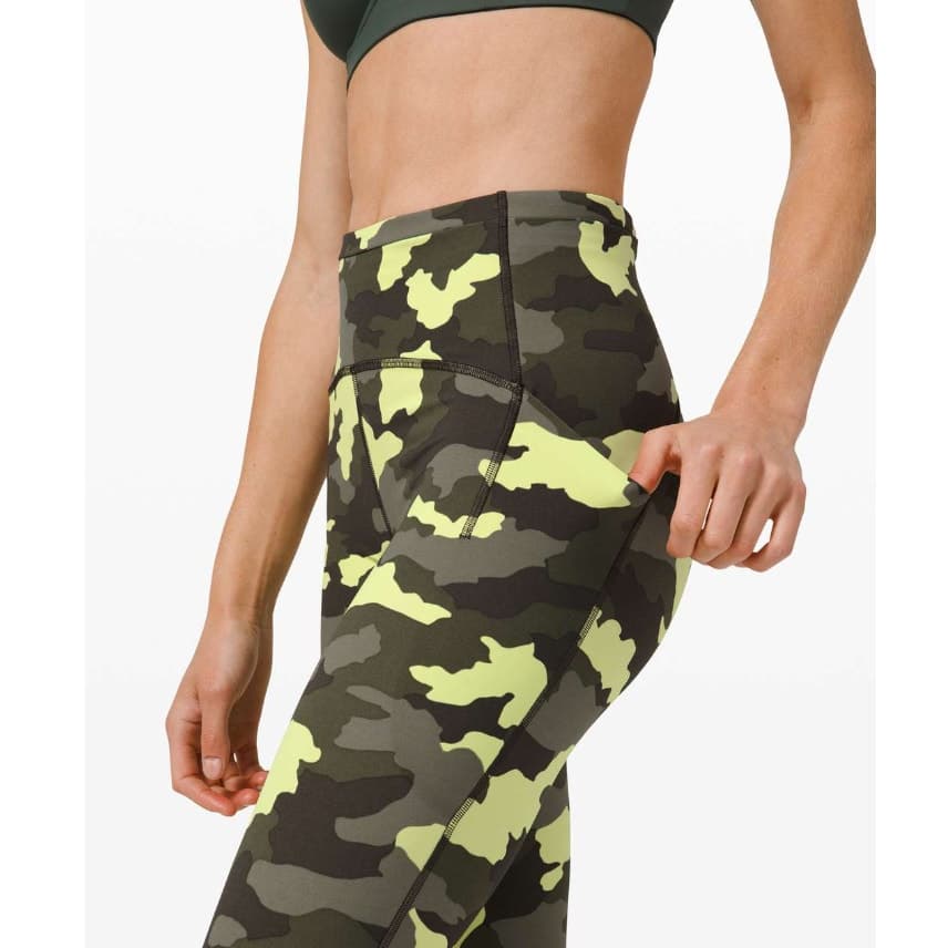 Lululemon Swift Speed High-Rise Tight 28" Heritage 365 Camo - Size 0 - W5CY4S - Thumbnail 5