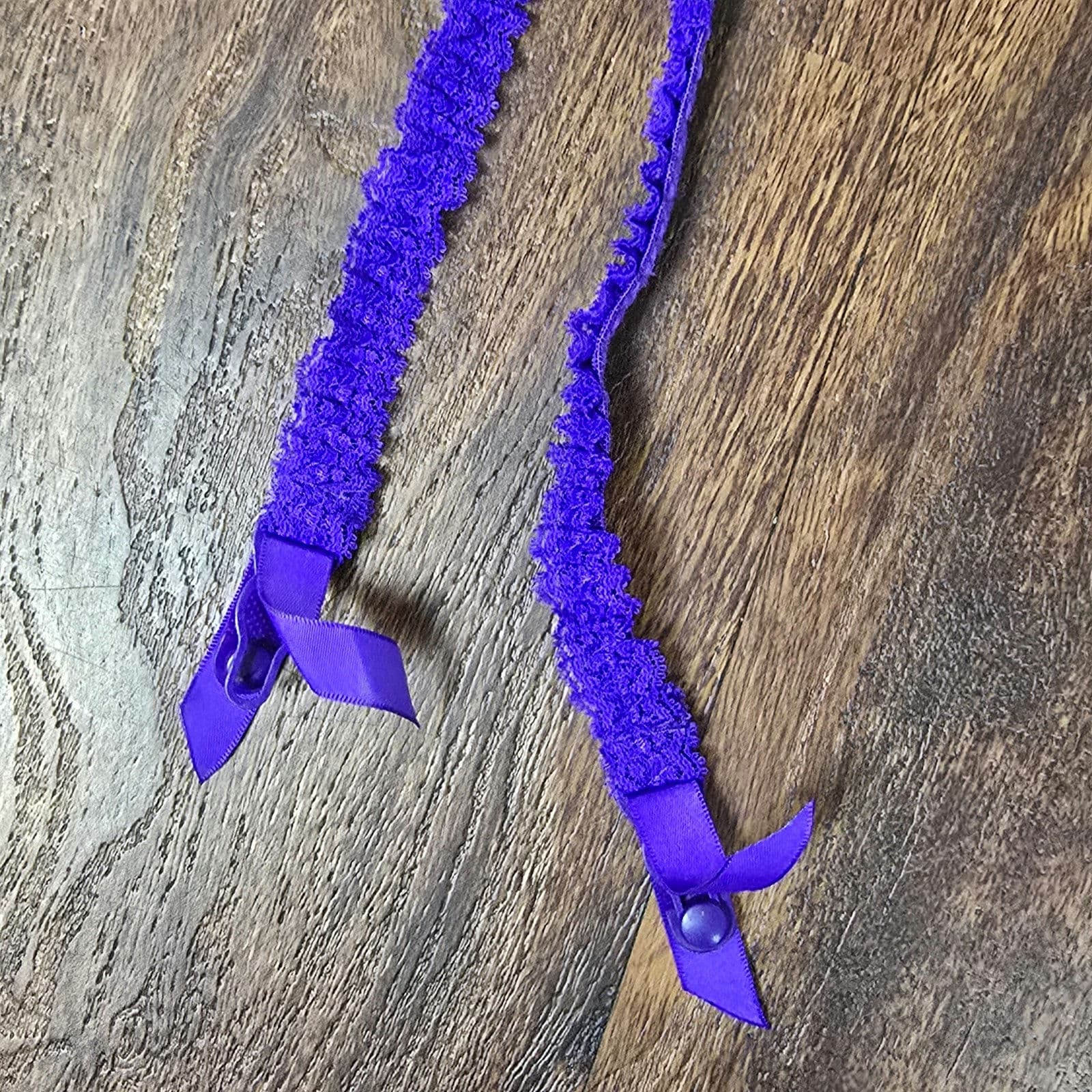 Vintage Victoria's Secret Gold Label NOS Deadstock NWT Purple Lace Corset - Thumbnail 5