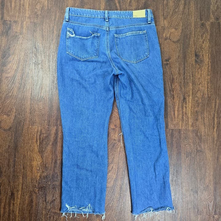 PAIGE Women's Noella High Rise Straight Leg in Sledge Destructed - Size 28 - Thumbnail 10