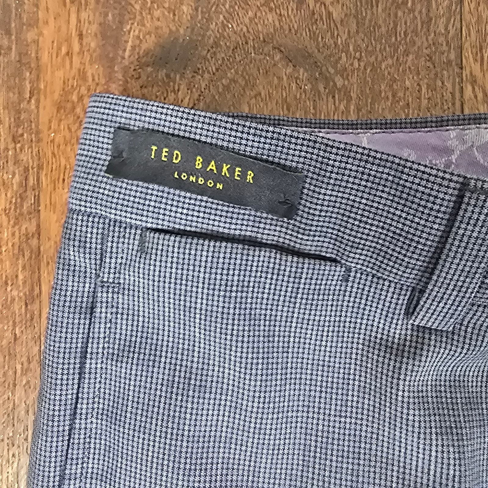 Ted Baker London Men's Jarrett 100% Wool Trousers Pants, Size 32 R - Thumbnail 6