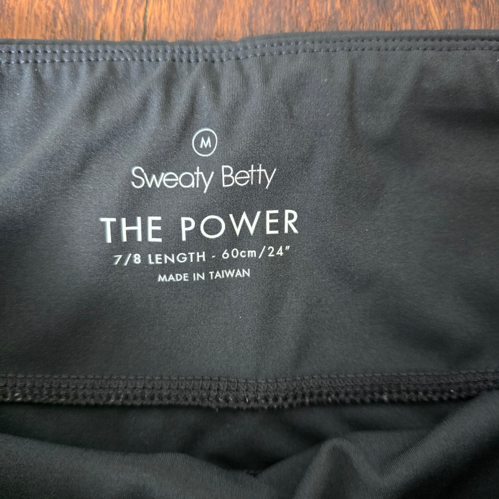 Sweaty Betty The Power 7/8 Leggings - Grey Union Jack - Medium - Thumbnail 6