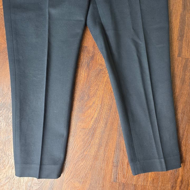Kate Spade Live Colorfully Navy Blue Slim Fit Ankle Length Dress Pants, Size 8 - Thumbnail 4