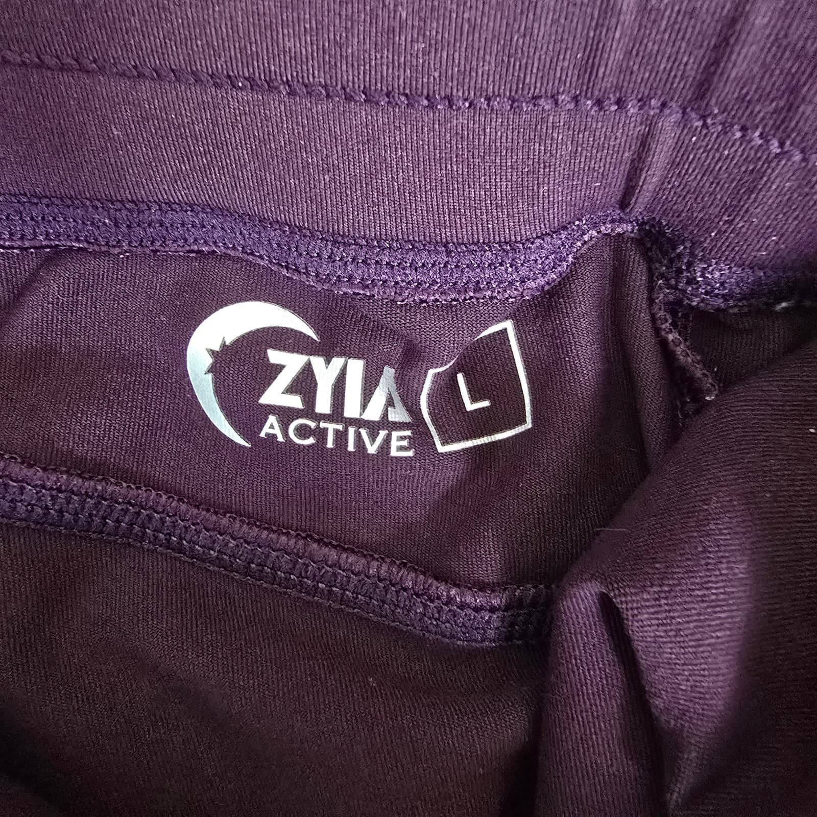 Zyia Active Unwind Jogger in Plum Purple - Large - Thumbnail 5