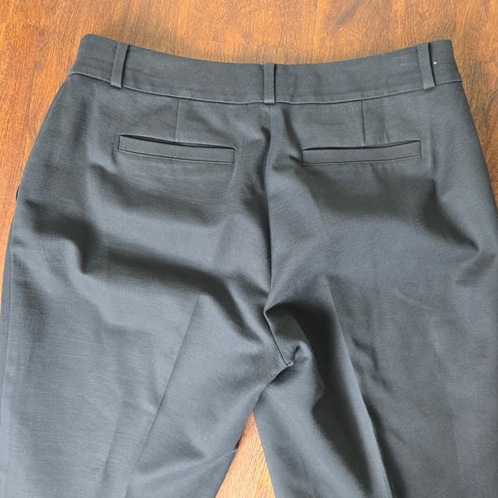 Kate Spade Live Colorfully Navy Blue Slim Fit Ankle Length Dress Pants, Size 8 - Thumbnail 6