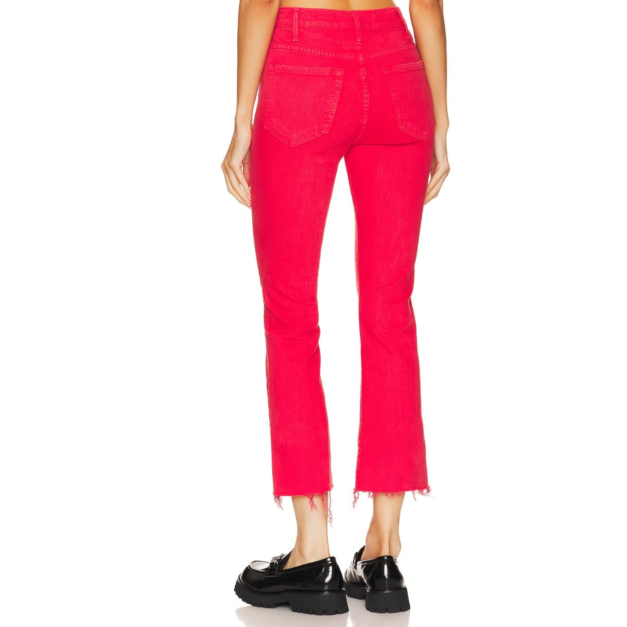 MOTHER The Hustler Ankle Fray - The Devil May Care - Mars Red - Size 27 - Thumbnail 4