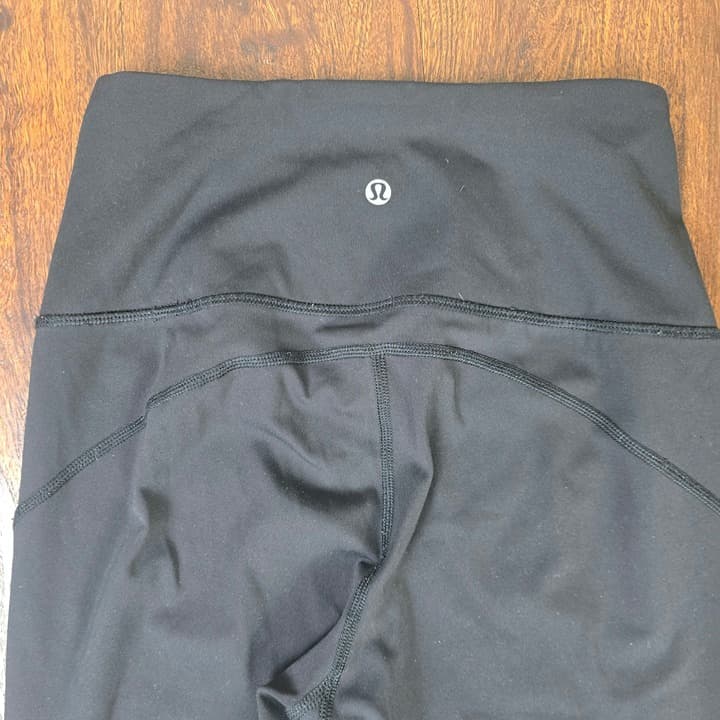 Lululemon Wunder Under Crop (Hi-Rise) - Black - Size 6 - W6ABAS - Thumbnail 10