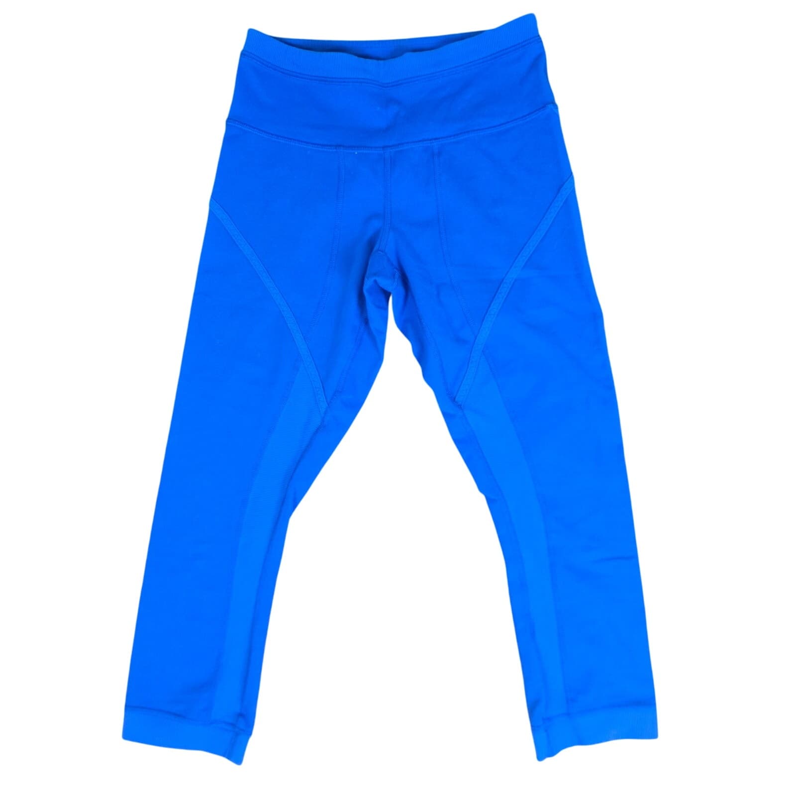 Lululemon Roll Out Crop - Baroque Blue - Size 4 - Image 1