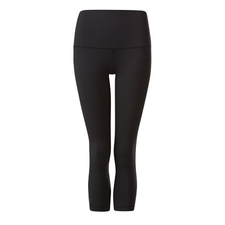 Lululemon Wunder Under Crop (Hi-Rise) - Black - Size 6 - W6ABAS - Thumbnail 2
