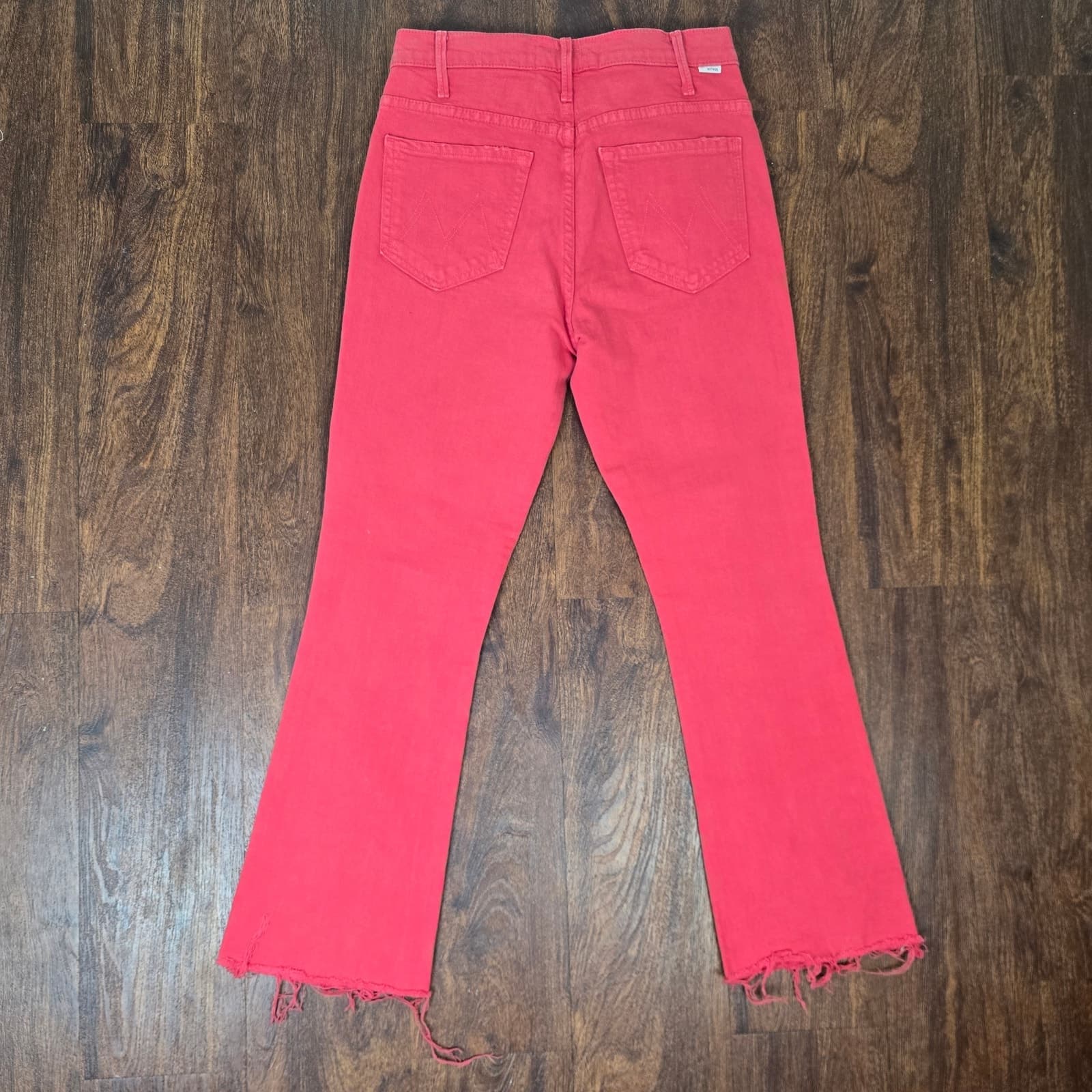 MOTHER The Hustler Ankle Fray - The Devil May Care - Mars Red - Size 27 - Thumbnail 8