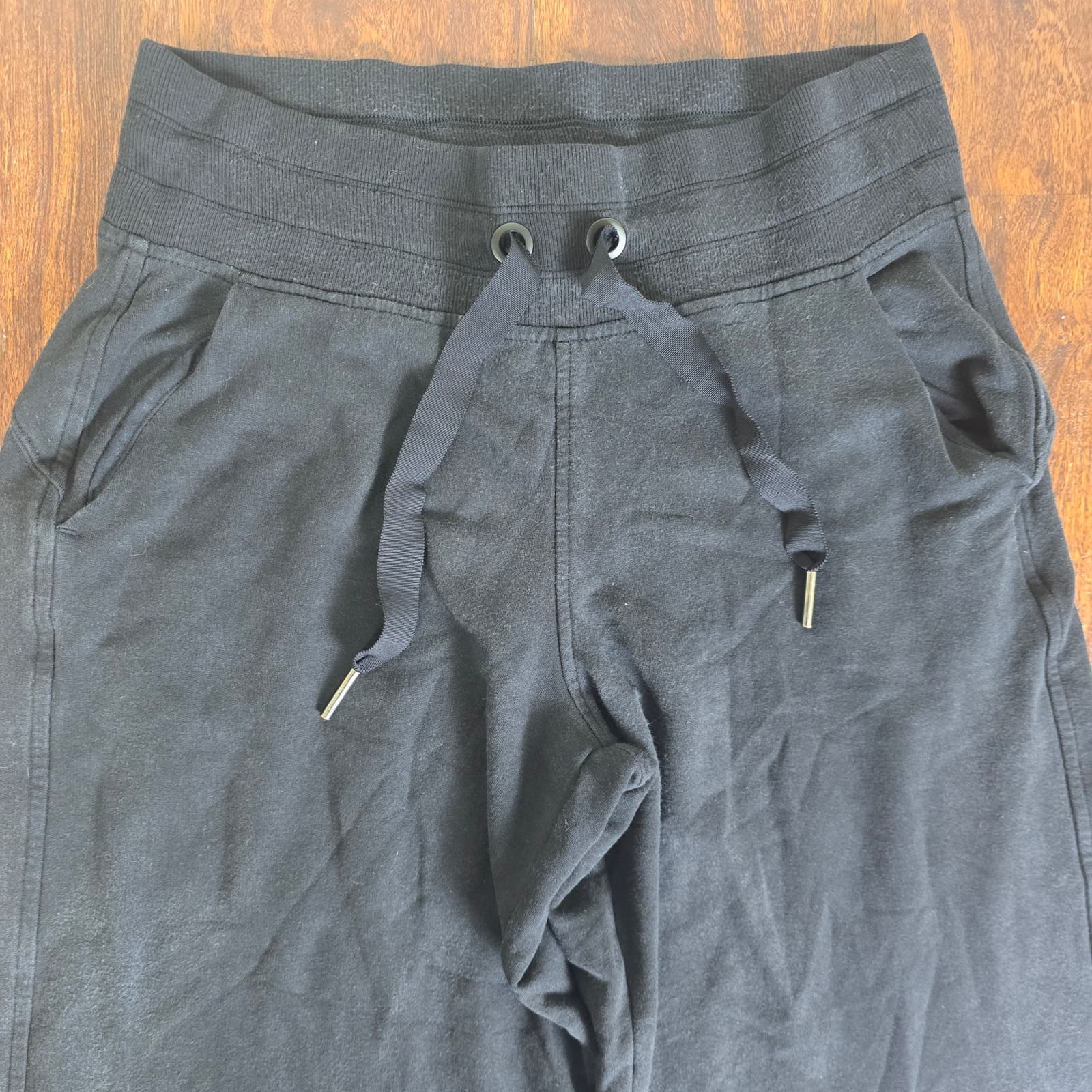 Athleta Balance Sweatpants - Black - Small - Style # 631950 s - Thumbnail 6