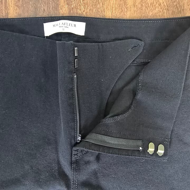 M.M. LaFleur The Hockley Jean - Eco Better Than Denim - Black - Size 12 - NWOT - Thumbnail 8