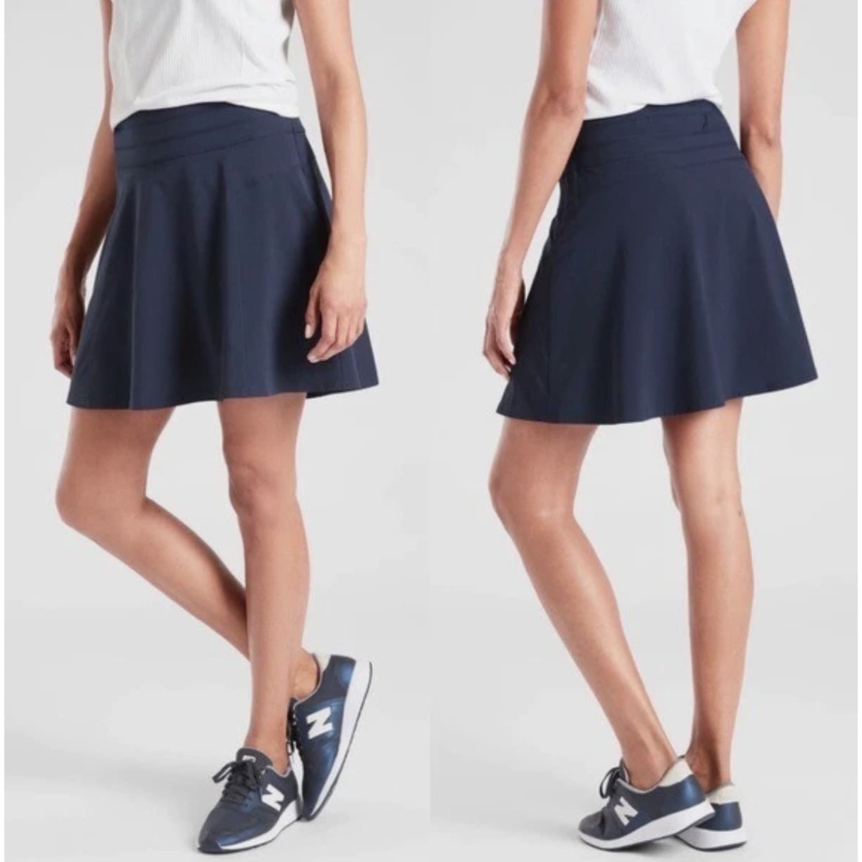 Athleta All Day Skort - Navy Blue - Size 4 - Style # 5 91445 - Thumbnail 3