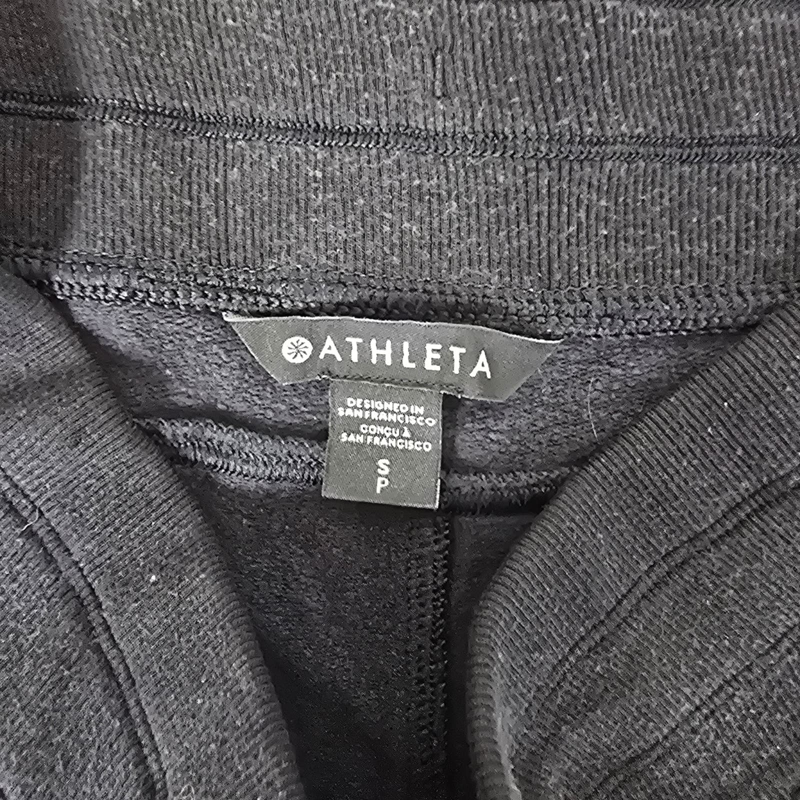 Athleta Balance Sweatpants - Black - Small - Style # 631950 s - Thumbnail 10