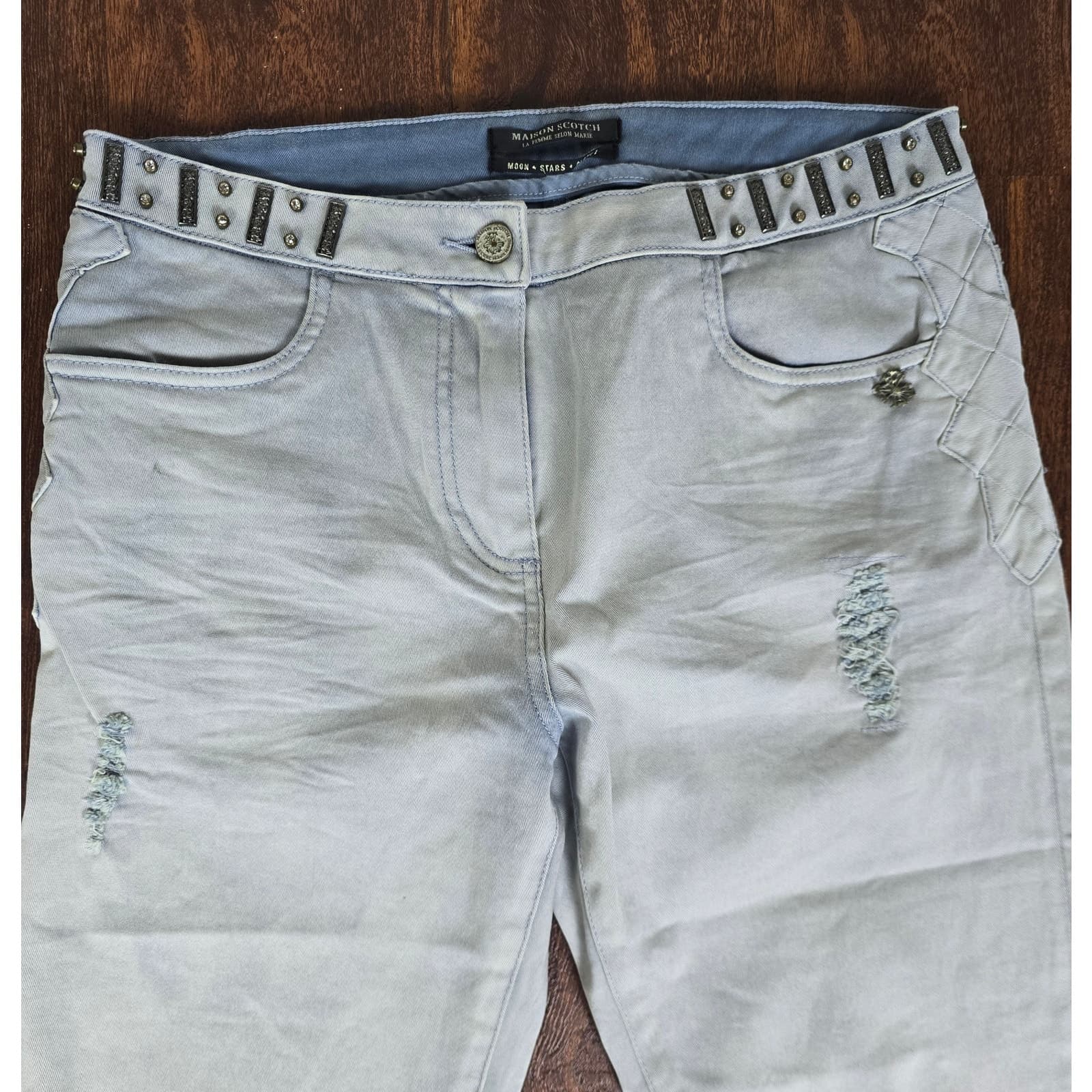 Scotch & Soda Maison Scotch Petit Ami Slim Boyfriend Jeans - Size 29 - Thumbnail 2