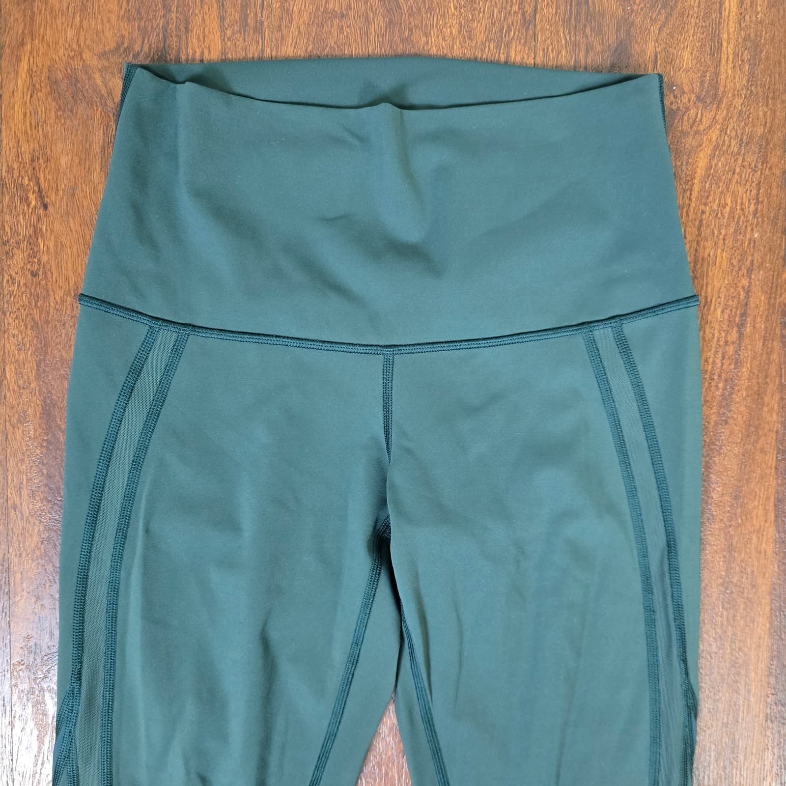 Lululemon In Movement Crop *Everlux 19" - Pacific Teal - Size 6 - Style # W6AHJS - Thumbnail 5