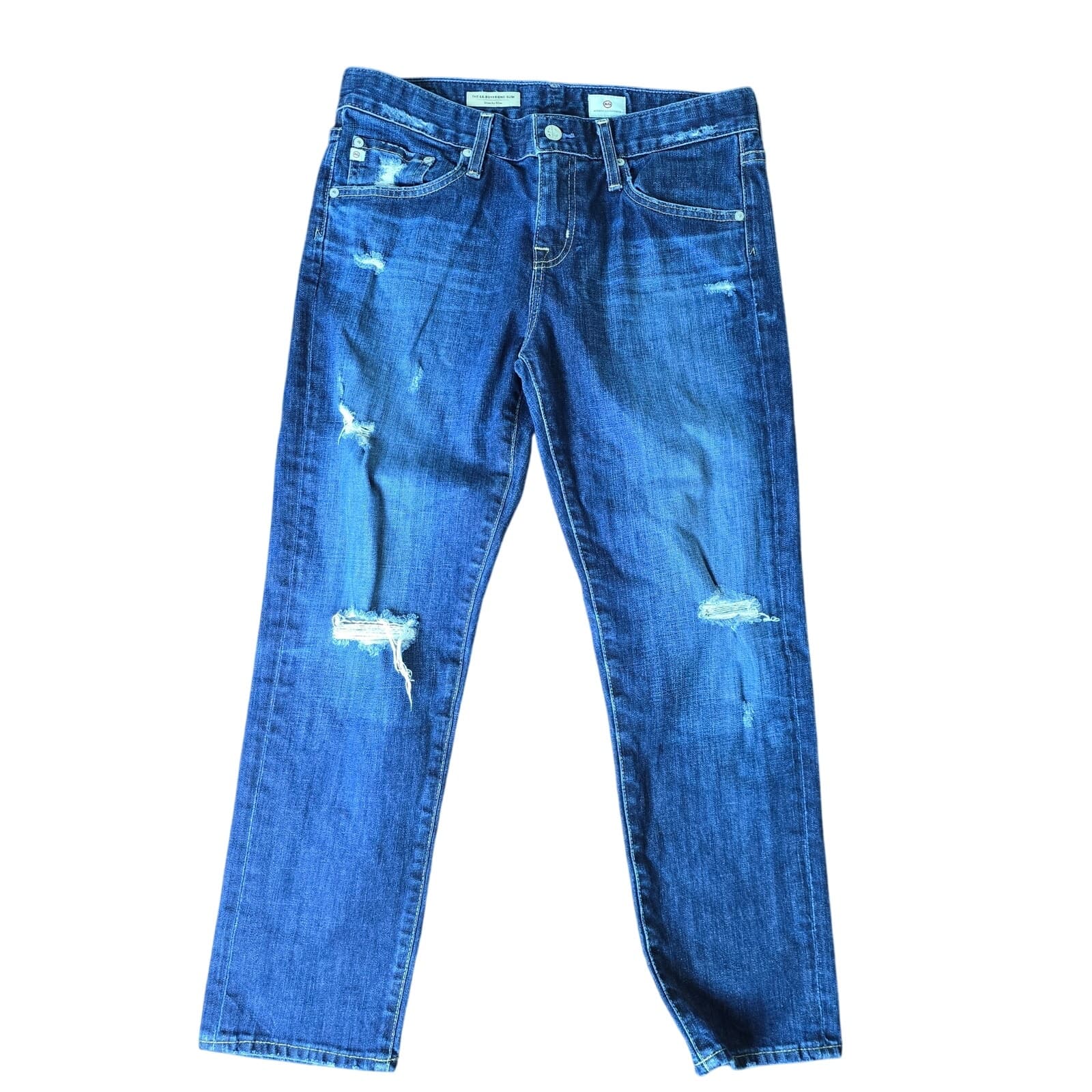 AG Jeans The Ex-Boyfriend Slim Slouchy Slim Jieans - 28R - Image 1